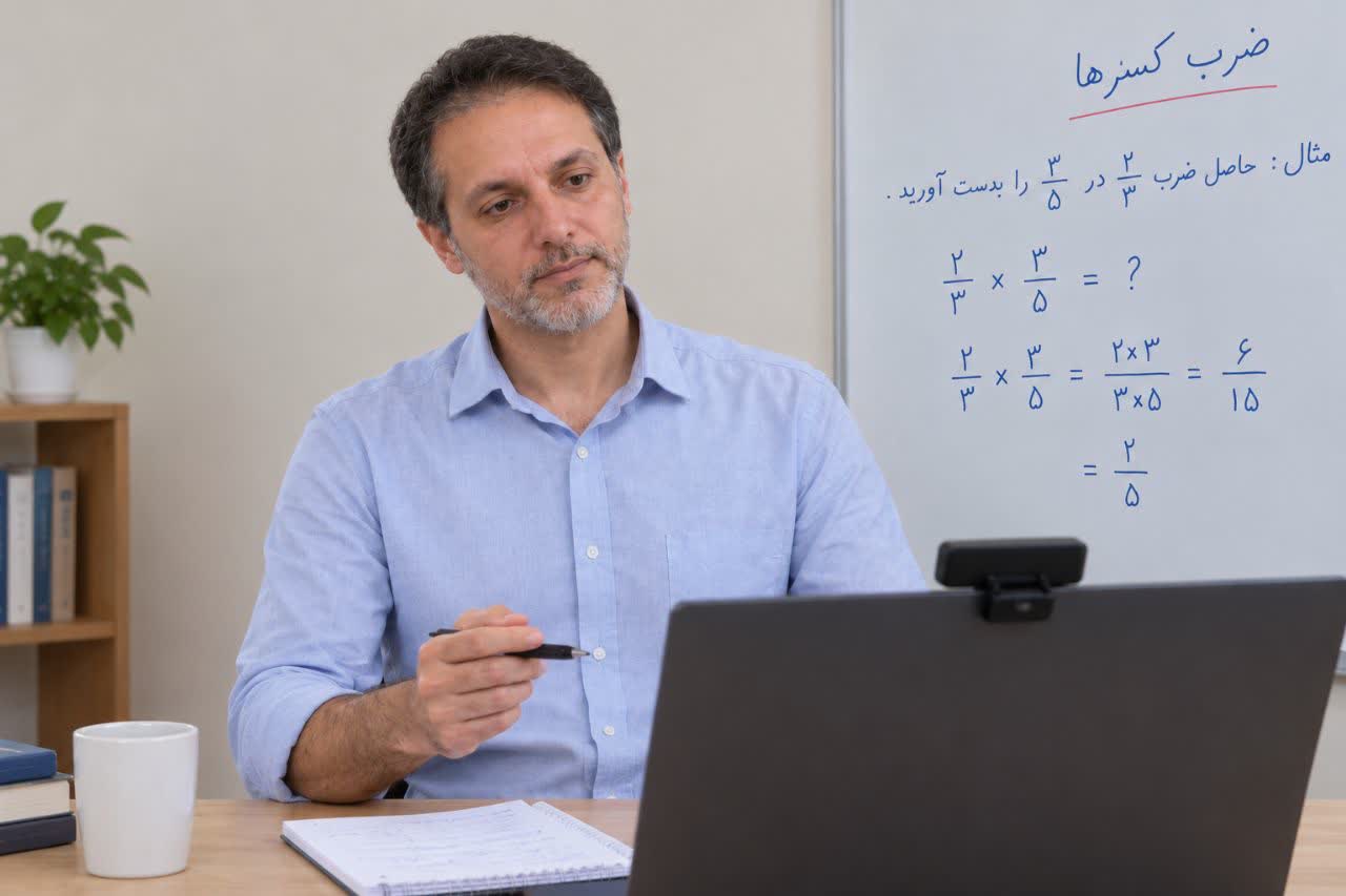 کلاس خصوصی و تقویتی ریاضی ششم